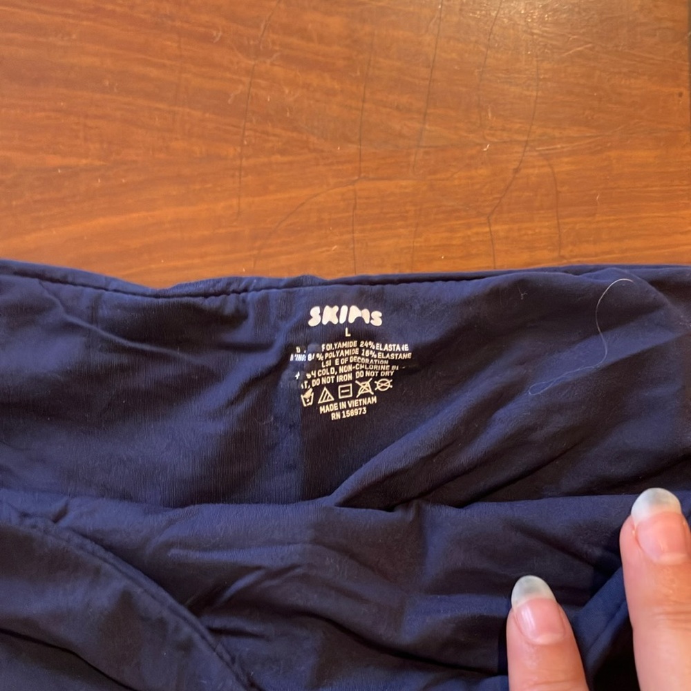 Skims Navy Blue Bandeau